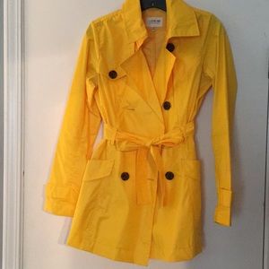 Women’s Yellow Raincoat